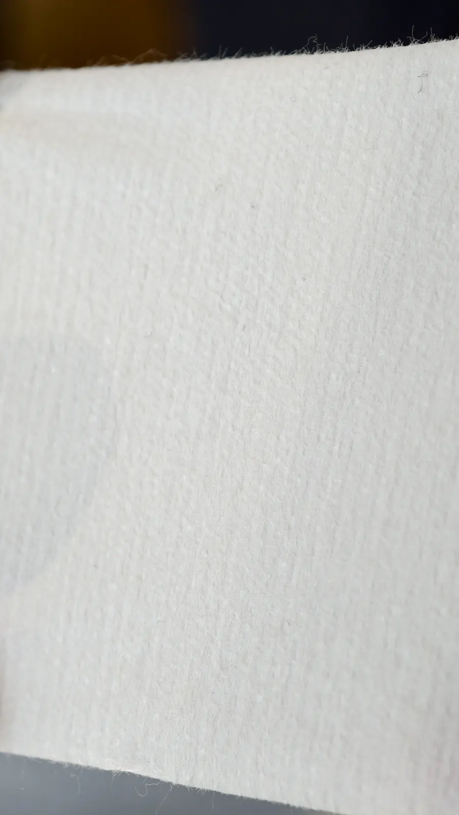Close-up of the MIUF mask fabric, inner surface
